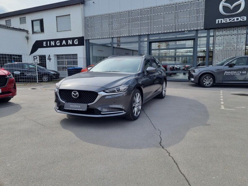 Grau Gebraucht 2023 Mazda 6 Exclusive-Line Kombi | 29.978 € (Guter Preis) - Bild 1/4