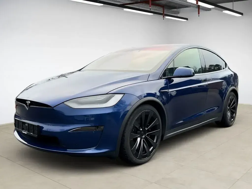 Brugt Tesla Model X Plaid 2023 Blå SUV