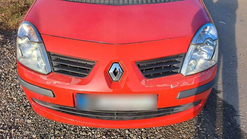 Gebraucht Renault Modus 75 PS (55 kW) 2007 Rot Van / Kleinbus