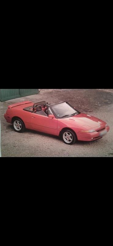 Gebraucht Ford Capri 131 PS (96 kW) 1991 Rot Cabrio