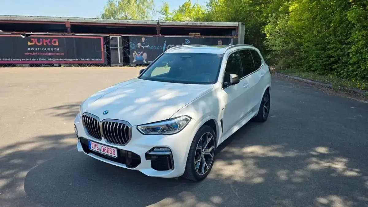 Gebraucht BMW X5 M 530 PS (389 kW) 2021 Weiß SUV