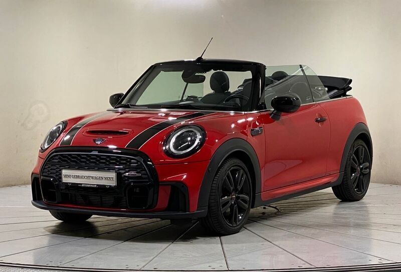 Rot Gebraucht 2021 Mini John Cooper Works Cabriolet Cabrio | 29.890 € (Fairer Preis) - Bild 1/4