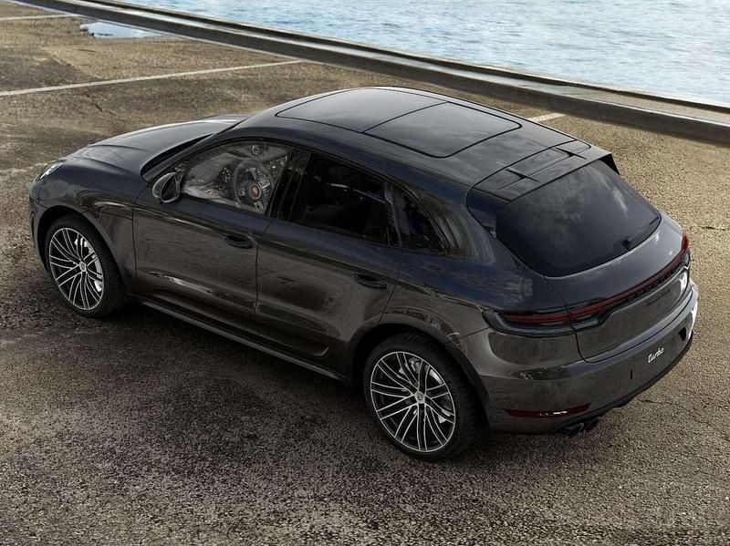Grau Gebraucht 2021 Porsche Macan Turbo SUV | 85.000 € - Bild 1/1