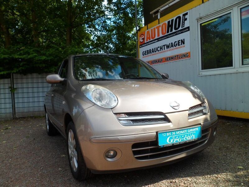 Braun Gebraucht 2006 Nissan Micra City Kleinwagen | 2.490 € (Fairer Preis) - Bild 1/4