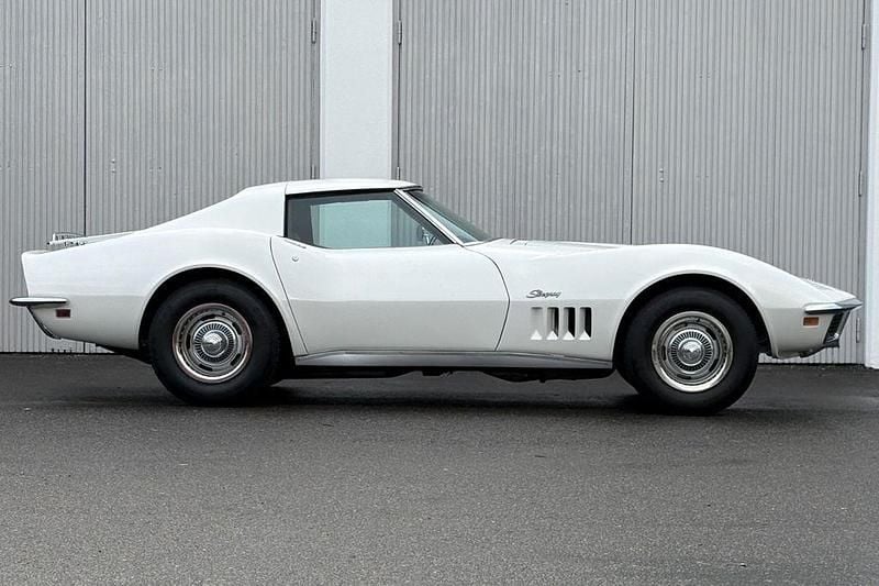 Second-hand Corvette C3 349 CP (256 kW) 1969 Alb