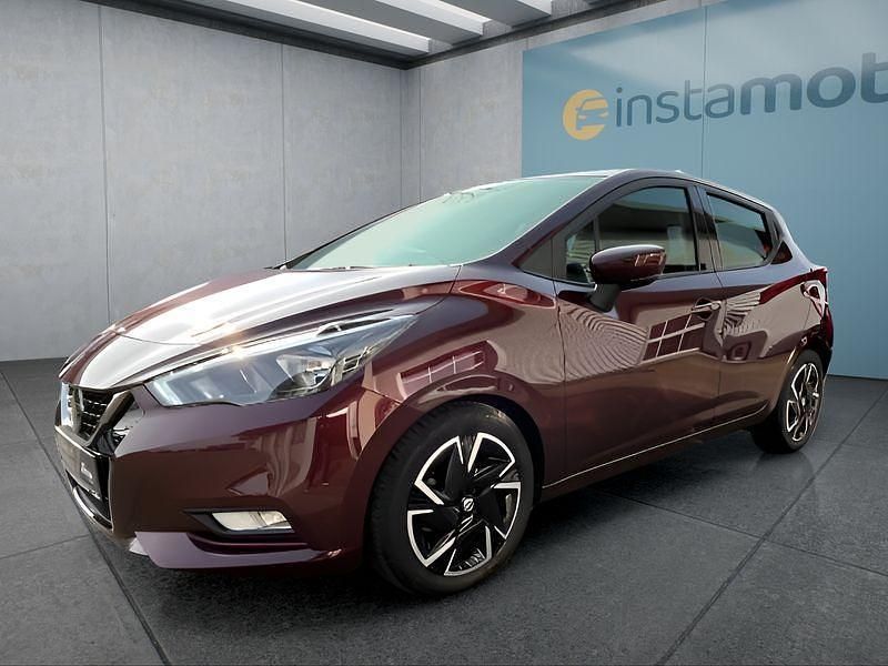 Rot Gebraucht 2021 Nissan Micra N-Way Kleinwagen | 15.899 € (Fairer Preis) - Bild 1/4