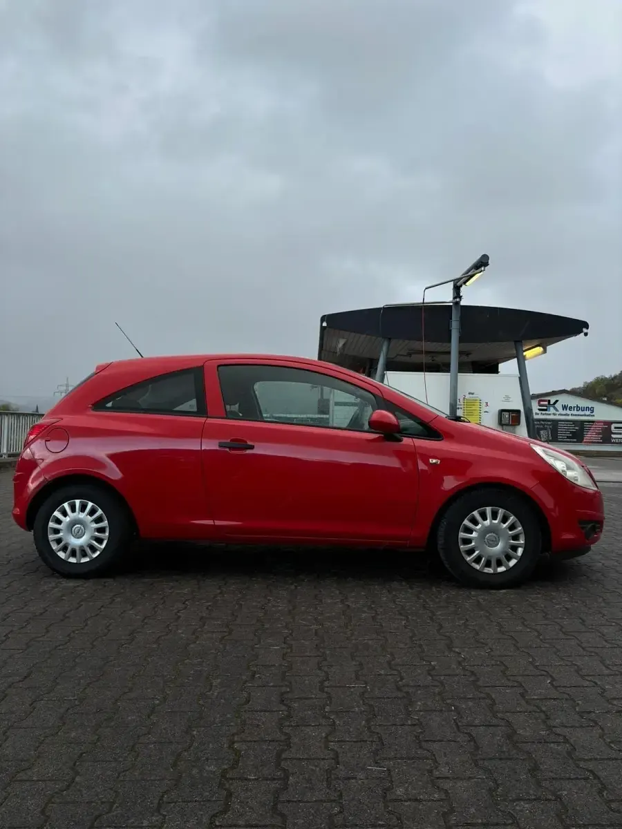 Gebraucht Opel Corsa 60 PS (44 kW) 2009 Rot Kleinwagen