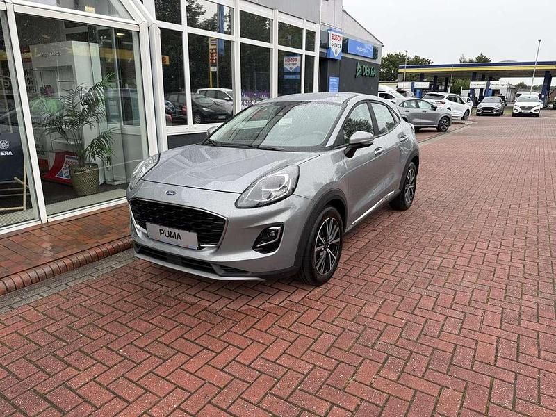 Solar silber Gebraucht 2021 Ford Puma Titanium | 17.900 € (Superpreis) - Bild 1/4