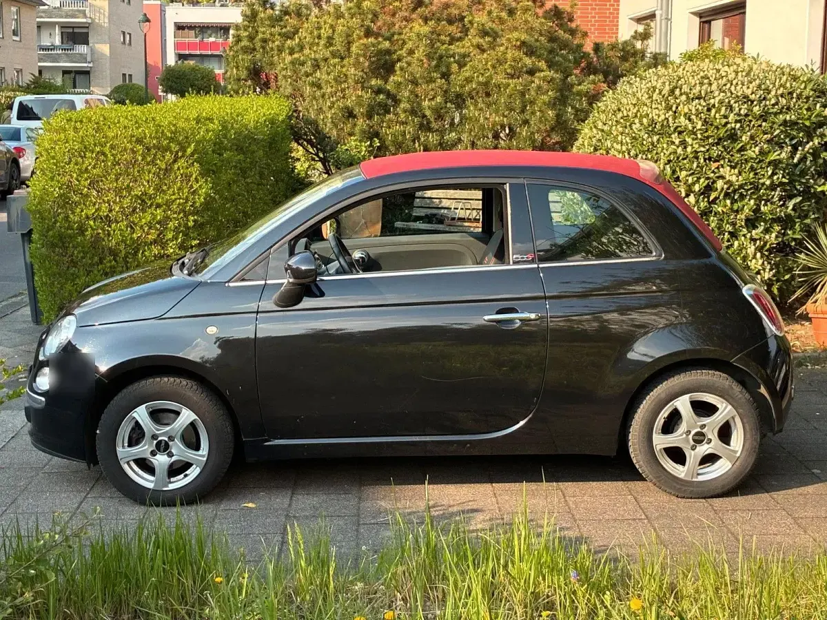 Gebraucht Fiat 500C Lounge 69 PS (50 kW) 2015 Schwarz Cabrio