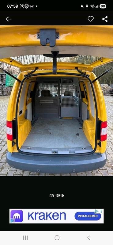 Usata VW Caddy 84 CV (61 kW) 2012 Giallo Monovolume