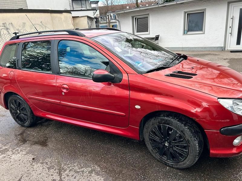 Gebraucht Peugeot 206 108 PS (79 kW) 2004 Rot Kombi