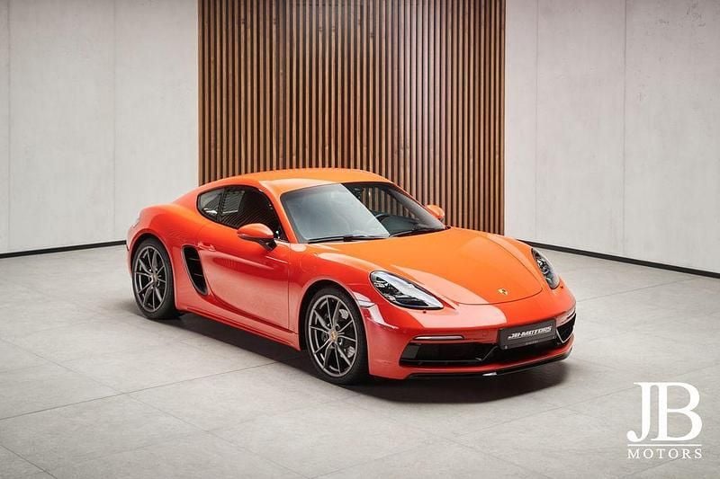 Lavaorange Gebraucht 2019 Porsche 718 Cayman Sport Coupé | 64.850 € (Teuer) - Bild 1/4