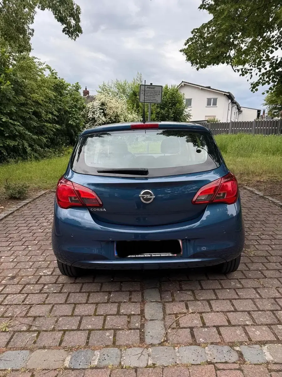 Gebraucht Opel Corsa 90 PS (66 kW) 2015 Blau Kleinwagen