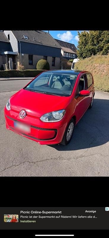 Gebraucht VW up! 60 PS (44 kW) 2014 Rot Kleinwagen