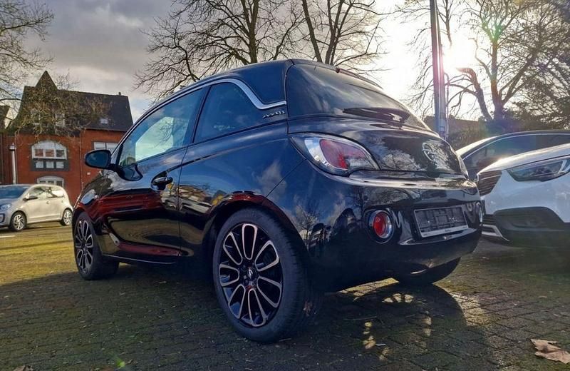 Gebraucht Opel Adam Glam 87 PS (63 kW) 2018 Schwarz Kleinwagen