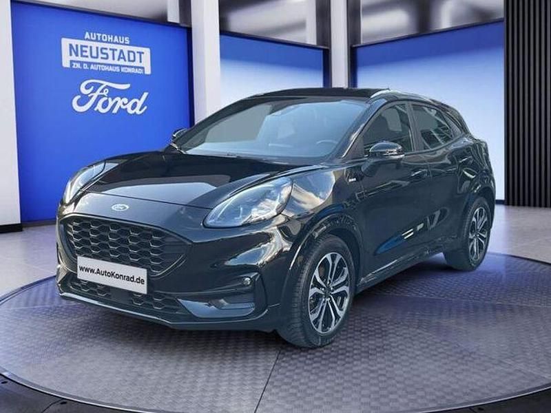 Agate black metallic Gebraucht 2023 Ford Puma Gen-E ST-Line SUV | 15.990 € (Guter Preis) - Bild 1/4