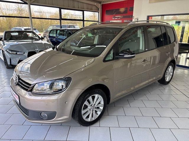 Gebraucht VW Touran Style 105 PS (77 kW) 2012 Beige Van / Kleinbus