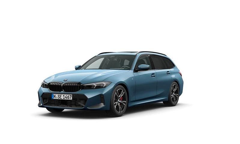 Blau Gebraucht 2024 BMW 330 M Sport Kombi | 56.957 € - Bild 1/4