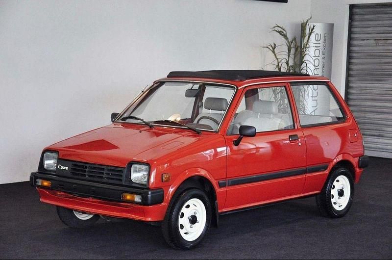 Gebraucht Daihatsu Cuore 30 PS (22 kW) 1985 Rot Kleinwagen