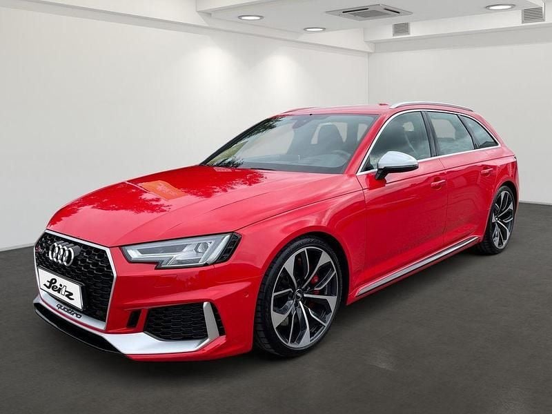 Rot Gebraucht 2018 Audi RS4 Sport Kombi | 48.950 € (Superpreis) - Bild 1/4