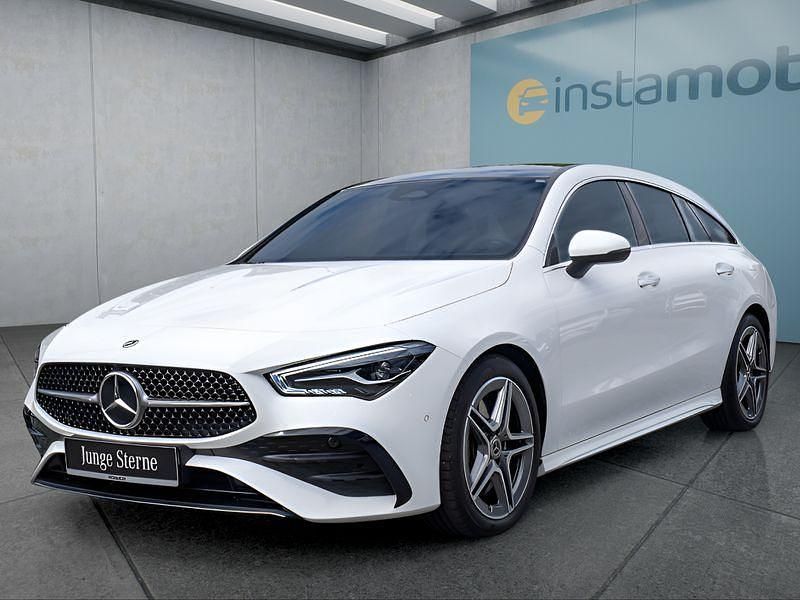 Weiß Gebraucht 2024 Mercedes CLA250 Limousine | 39.849 € (Fairer Preis) - Bild 1/4