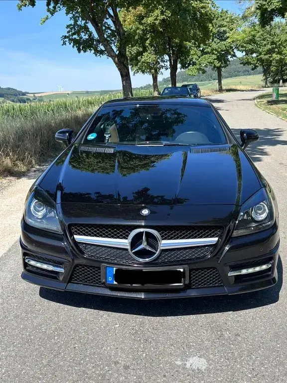 Gebraucht Mercedes SLK200 184 PS (135 kW) 2014 Schwarz Cabrio