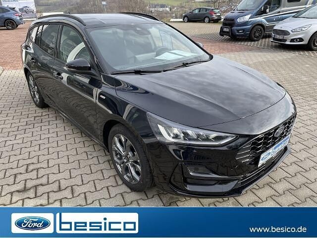 Gebraucht Ford Focus ST-Line X 125 PS (91 kW) 2024 Obsidianschwarz metallic Kombi