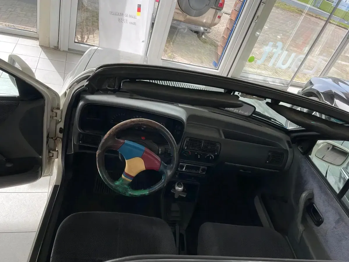 Gebraucht Ford Escort Cabriolet 75 PS (55 kW) 1990 Weiß Cabrio