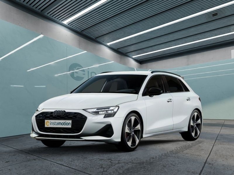 Weiß Gebraucht 2024 Audi A3 Sportback Advanced Limousine | 42.700 € (Teuer) - Bild 1/2