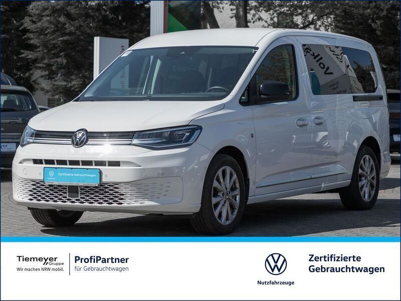 Candyweiß Gebraucht 2023 VW Caddy Maxi Style Van / Kleinbus | 33.280 € (Guter Preis) - Bild 1/4