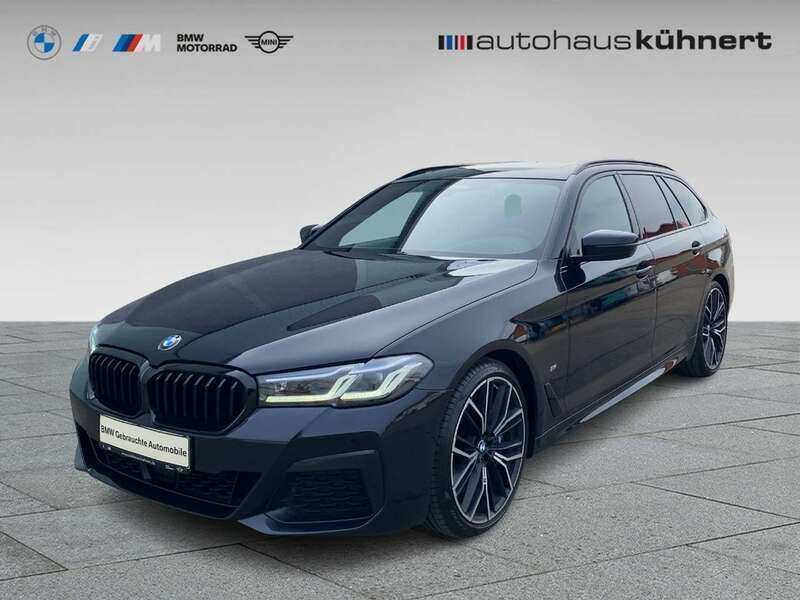M carbonschwarz metallic Gebraucht 2022 BMW 540 M Sport Kombi | 39.885 € (Fairer Preis) - Bild 1/4