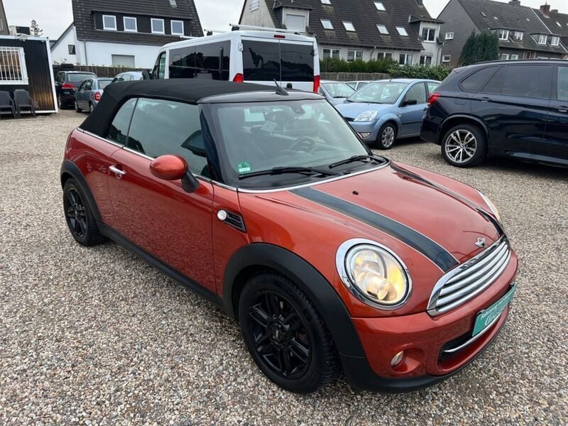 Orange Gebraucht 2013 Mini Cooper Cabriolet Cabrio | 5.999 € (Superpreis) - Bild 1/4