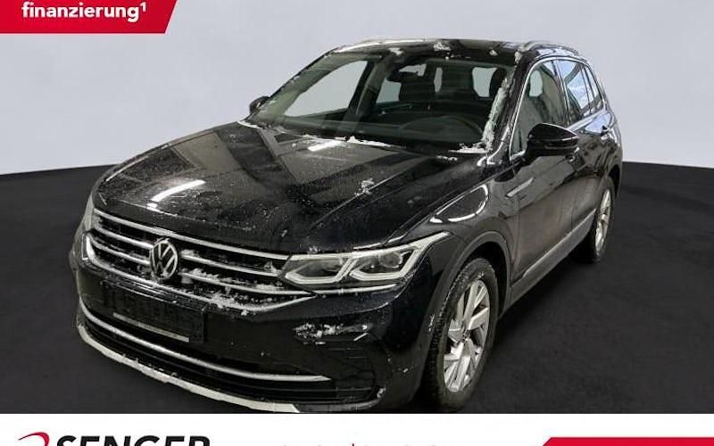 Gebraucht VW Tiguan Elegance 150 PS (110 kW) 2022 Deep black perleffekt SUV