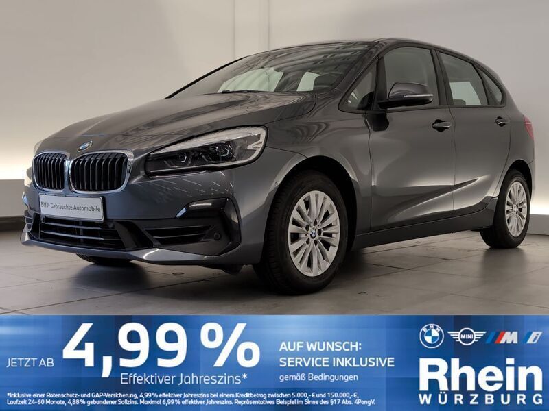 Grau Gebraucht 2021 BMW 218 Active Tourer Advantage Van / Kleinbus | 18.480 € (Superpreis) - Bild 1/4