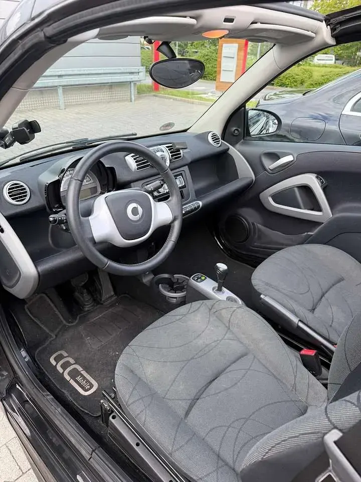 Usata Smart ForTwo Cabrio 71 CV (52 kW) 2012 Nero Cabrio