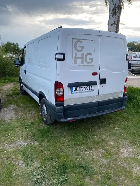 Używany Renault Master 105 KM (77 kW) 2008 Szary Pickup