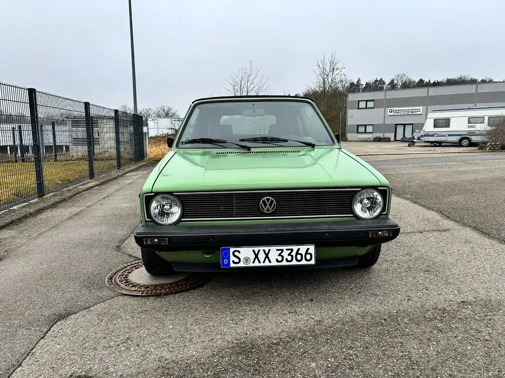 Gebraucht VW Golf Cabriolet 75 PS (55 kW) 1989 Grün Cabrio