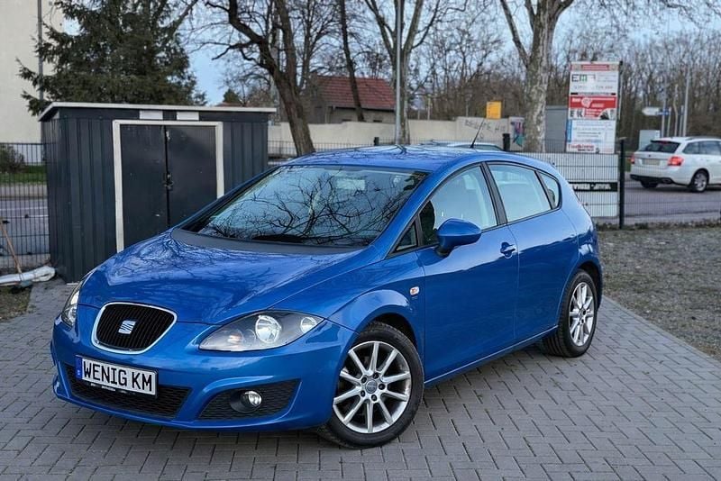 Gebraucht Seat Leon Style 125 PS (91 kW) 2010 Blau Kleinwagen