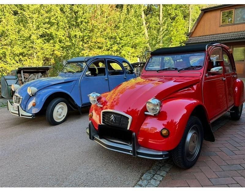 Rot Gebraucht 1988 Citroën 2CV Kleinwagen | 12.000 € - Bild 1/4