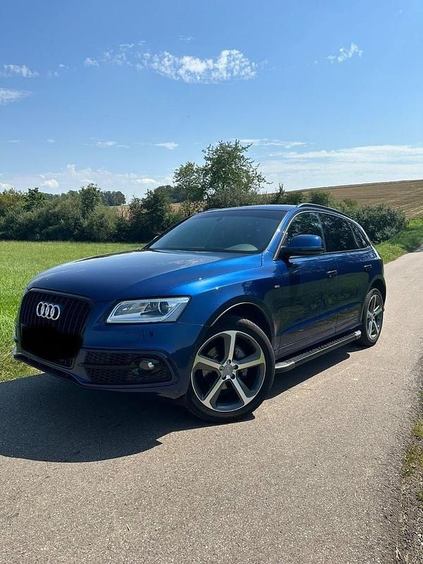 Blau Gebraucht 2016 Audi Q5 S-Line SUV | 20.000 € (Fairer Preis) - Bild 1/4