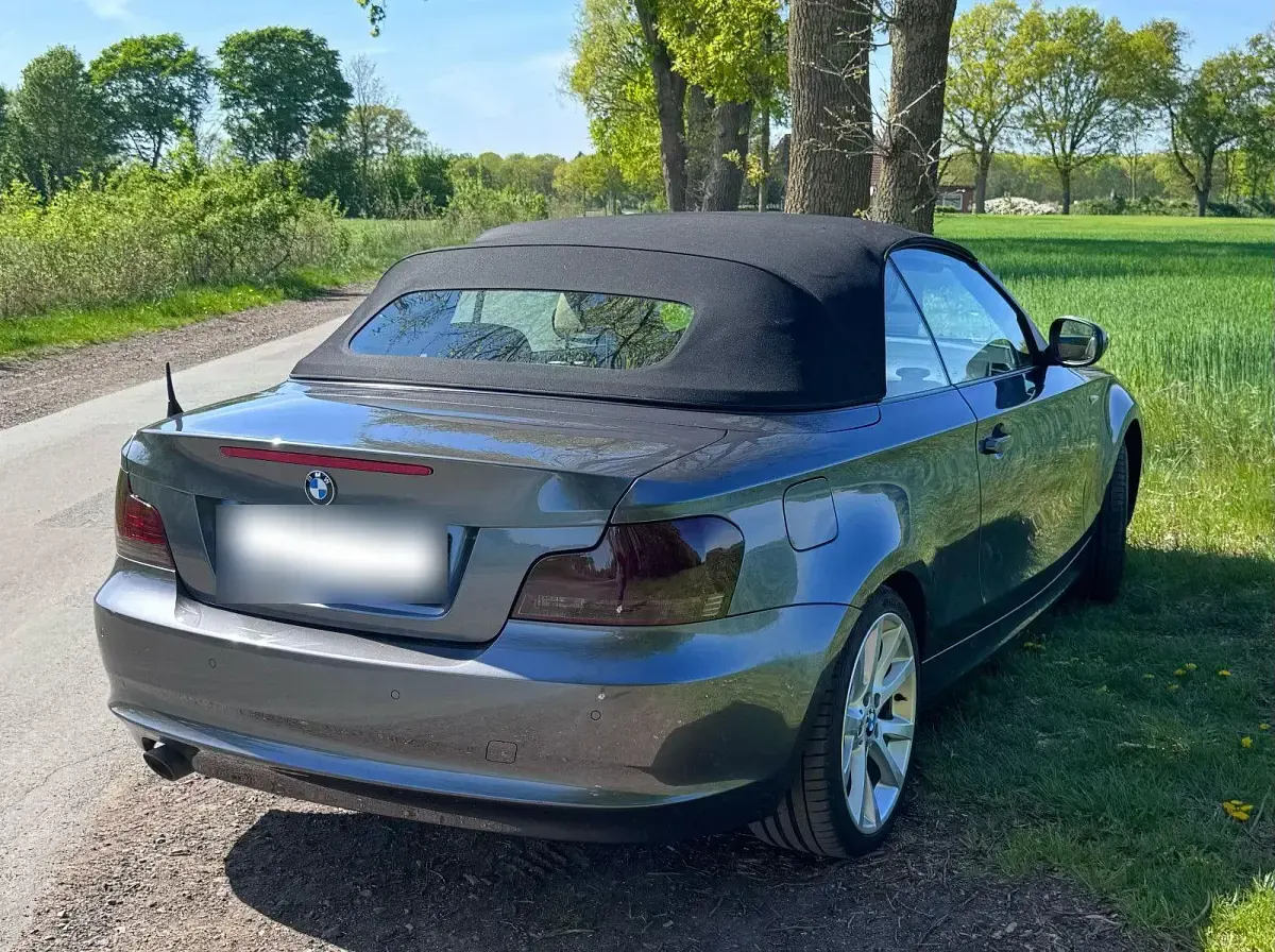 Gebraucht BMW 120 Cabriolet Efficient Dynamics 177 PS (130 kW) 2013 Grau Cabrio