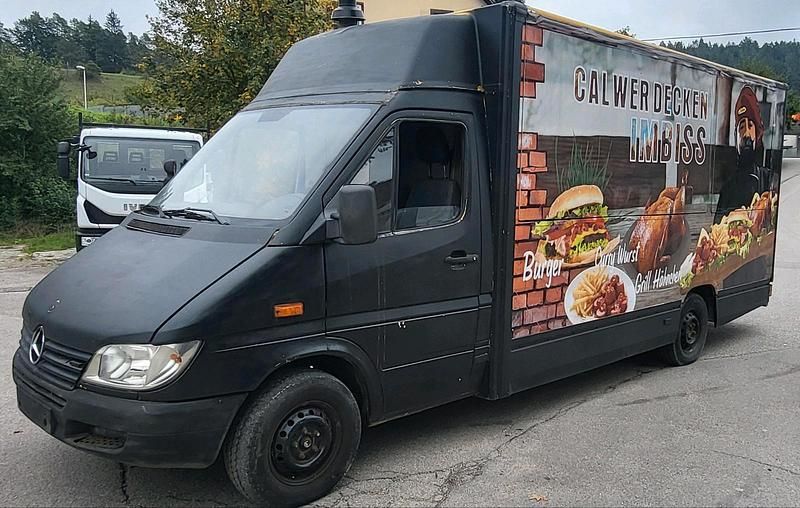 Schwarz Gebraucht 2000 Mercedes Sprinter Van | 9.500 € - Bild 1/4