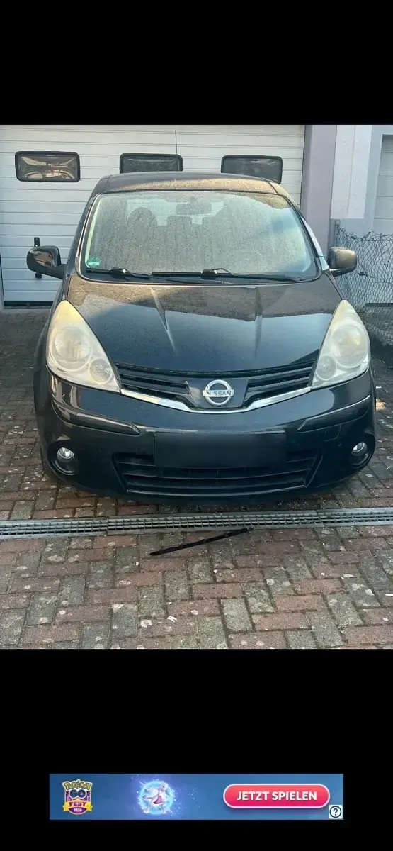 Gebraucht Nissan Note 110 PS (80 kW) 2010 Schwarz Kleinwagen