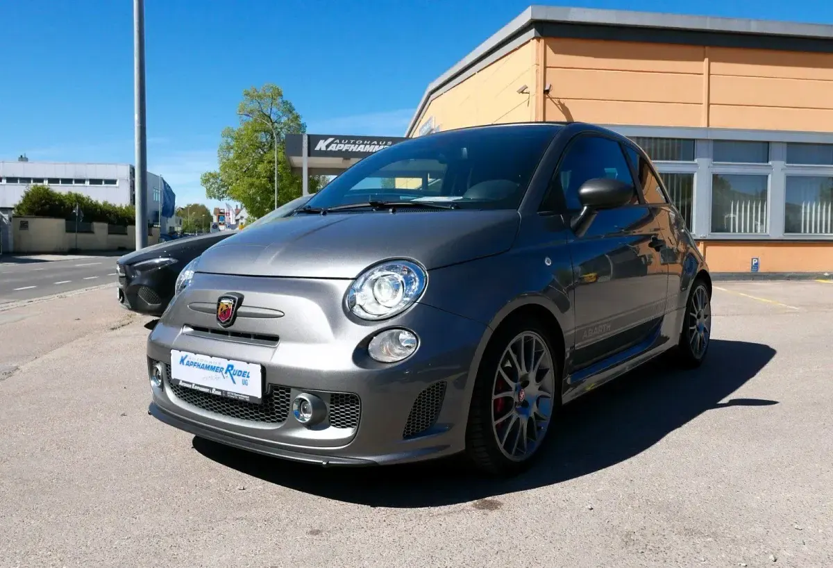 Gebraucht Fiat 500 Abarth 179 PS (131 kW) 2016 Esterno (record grau) Cabrio