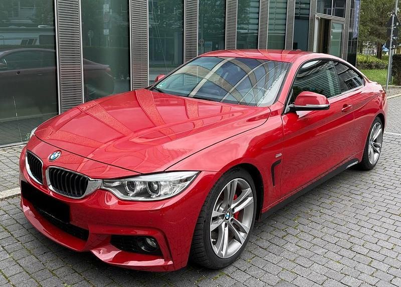 Rot Gebraucht 2015 BMW 435 Sport Line Coupé | 17.999 € (Superpreis) - Bild 1/4