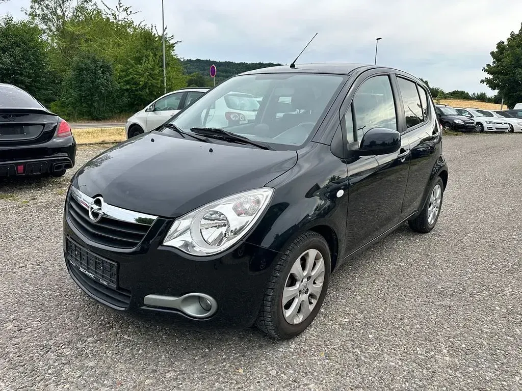 Gebraucht Opel Agila Edition 86 PS (63 kW) 2009 Schwarz Kleinwagen