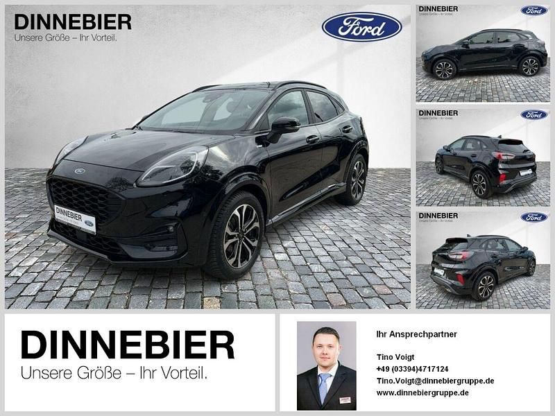 Schwarz (metallic) Gebraucht 2022 Ford Puma ST-Line X SUV | 19.490 € (Fairer Preis) - Bild 1/4