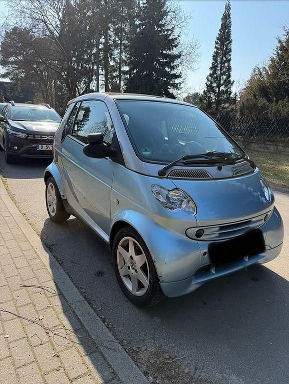 Gebraucht Smart ForTwo Cabrio Pure 61 PS (44 kW) 2003 Blau Cabrio