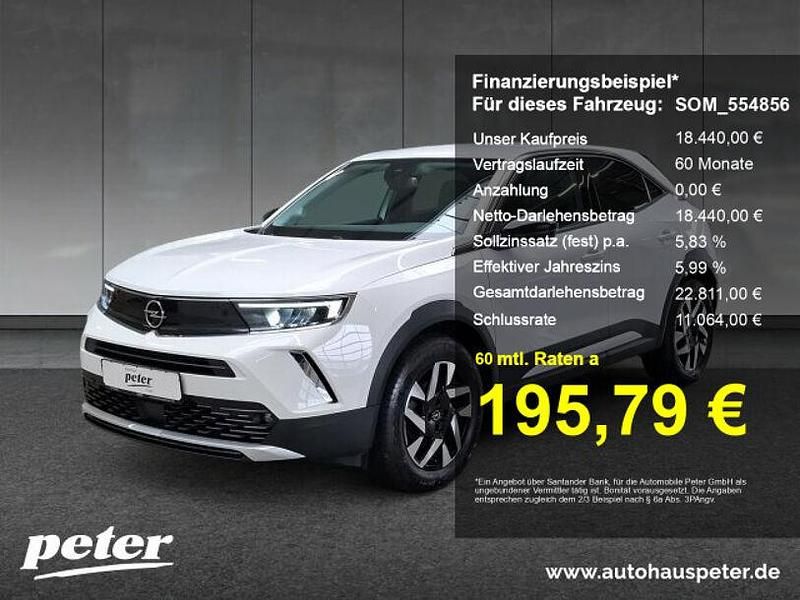 Weiß Gebraucht 2022 Opel Mokka Ultimate SUV | 18.440 € (Fairer Preis) - Bild 1/3