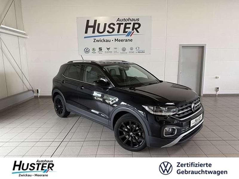 Deep black perleffekt 6901 (metallic) Gebraucht 2021 VW T-Cross Style SUV | 19.999 € (Fairer Preis) - Bild 1/4